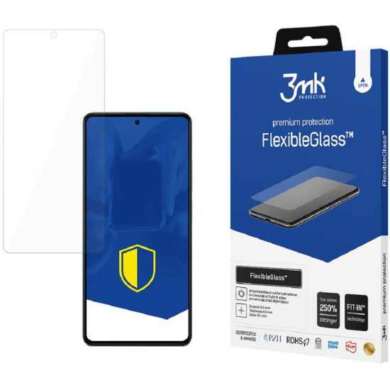 3MK Premium Flexible Glass - Αντιχαρακτικό Υβριδικό Προστατευτικό Γυαλί Οθόνης - Xiaomi Poco X5 - 0.3mm (5903108515870)