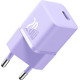Φορτιστής Baseus GaN5 Fast Charger 1C Τοίχου Γρήγορος με 1 x Type-C 20W - Purple (CCGN050105)