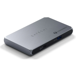 Satechi Thunderbolt 4 Silm Hub - Με 1 x Thunderbolt 4 Host Port / 3 x Thunderbolt 4 Type-C / 1 x USB-A 10G / 1 x Type-C 60W (ST-T4SHM-EU)