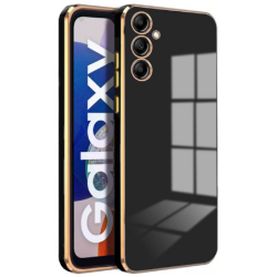 Bodycell Gold Plated - Θήκη Σιλικόνης Samsung Galaxy A13 5G - Black (5206015069376)