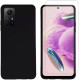 Vivid Σετ Θήκη Σιλικόνης & Tempered Glass - Xiaomi Redmi Note 12S - Transparent / Black (VIMAT312BKGLASSTN)