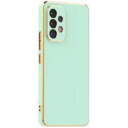 Bodycell Gold Plated - Θήκη Σιλικόνης Samsung Galaxy A52 / A52s 5G - Mint Green (5206015069628)