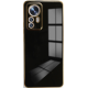 Bodycell Gold Plated - Θήκη Σιλικόνης Xiaomi 12 Pro 5G - Black (5206015069796)
