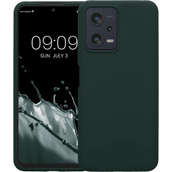 KWmobile Soft Flexible Rubber Cover - Θήκη Σιλικόνης Xiaomi Redmi Note 12 5G / Poco X5 - Moss Green (60889.169)