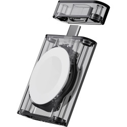Pitaka Power Dongle - Μαγνητικός Φορτιστής Type-C για Apple Watch Ultra2/Ultra1/SE/10/9/8/7/6/5/4/3 - 5W - Translucent Grey (PD1001)