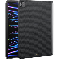Pitaka MagEZ Case 2 - Θήκη Aramid Fiber Body Apple iPad Pro 12.9" 2022 / 2021 - Black / Grey / Twill (KPD2204P)