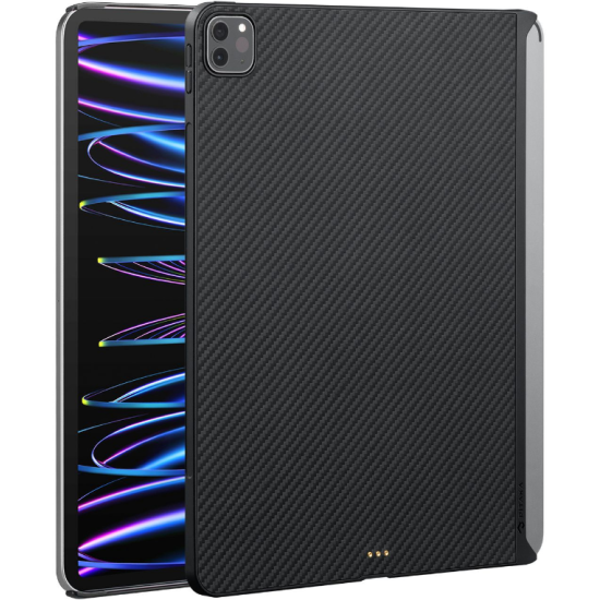 Pitaka MagEZ Case 2 - Θήκη Aramid Fiber Body Apple iPad Pro 11" 2022 / 2021 - Black / Grey / Twill (KPD2201P)