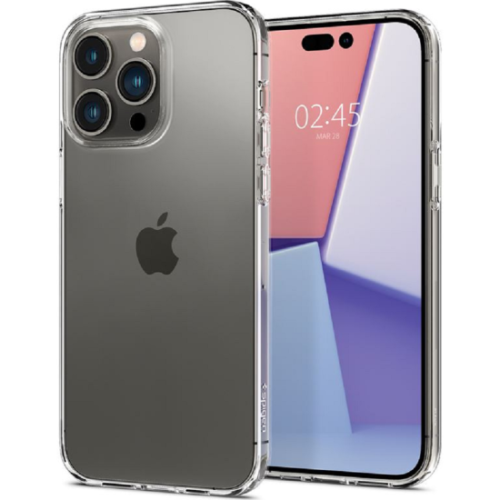 Spigen Θήκη Σιλικόνης Crystal Flex - Apple iPhone 14 Pro - Crystal Clear (ACS04663)