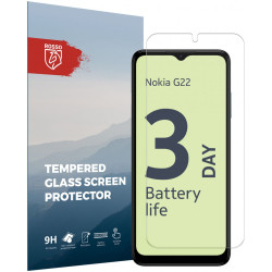 Rosso Tempered Glass - Αντιχαρακτικό Προστατευτικό Γυαλί Οθόνης Nokia G22 - Clear (8719246390296)