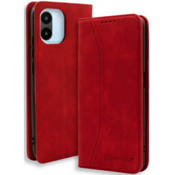 Bodycell Θήκη - Πορτοφόλι Xiaomi Redmi A2 - Red (5206015021886)
