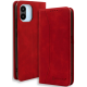 Bodycell Θήκη - Πορτοφόλι Xiaomi Redmi A2 - Red (5206015021886)