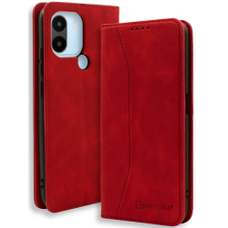Bodycell Θήκη - Πορτοφόλι Xiaomi Redmi A2 Plus / A1 Plus - Red (5206015022012)