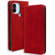 Bodycell Θήκη - Πορτοφόλι Xiaomi Redmi A2 Plus / A1 Plus - Red (5206015022012)