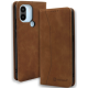 Bodycell Θήκη - Πορτοφόλι Xiaomi Redmi A2 Plus / A1 Plus - Brown (5206015021909)