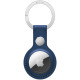 Rosso Element PU Θήκη / Μπρελόκ Apple AirTag 2 / 1 - Blue (8719246384066)