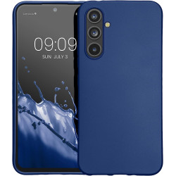 KWmobile Θήκη Σιλικόνης Samsung Galaxy A54 - Metallic Blue (60797.64)