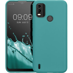 KWmobile Θήκη Σιλικόνης Nokia C21 Plus - Teal Matte (61460.57)