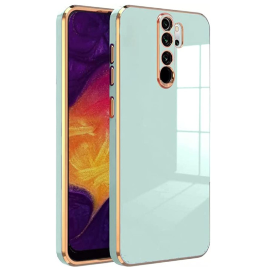 Bodycell Gold Plated - Θήκη Σιλικόνης Xiaomi Redmi Note 8 Pro - Mint Green (5206015070105)