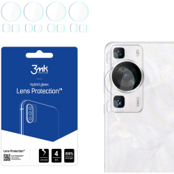 3MK Hybrid Glass Camera Protector - Αντιχαρακτικό Υβριδικό Προστατευτικό Γυαλί για Φακό Κάμερας Huawei P60 - 4 Τεμάχια (5903108522243)