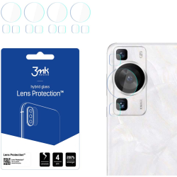 3MK Hybrid Glass Camera Protector - Αντιχαρακτικό Υβριδικό Προστατευτικό Γυαλί για Φακό Κάμερας Huawei P60 Pro - 4 Τεμάχια (5903108521833)