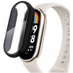 Tech-Protect Defence360 - Θήκη με Tempered Glass Xiaomi Smart Band 8 / 8 NFC - Black (9490713934883)