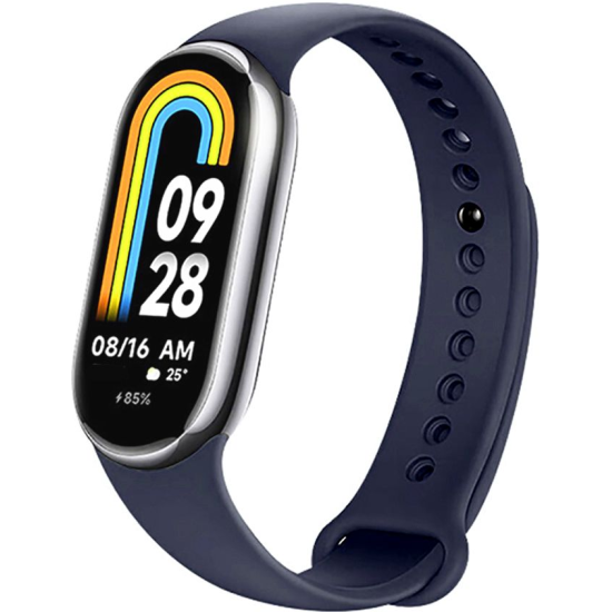 Tech-Protect Λουράκι Σιλικόνης Iconband Xiaomi Smart Band 10 / 10 NFC / 9 / 9 NFC / 8 / 8 NFC - Navy (9490713934920)