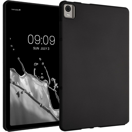KW Θήκη Σιλικόνης Nokia T21 10.4" 2022 - Black Matte (61473.03)