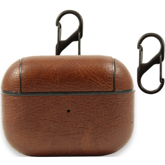 Bodycell ALC02 - Σκληρή Θήκη για Apple AirPods Pro 1st Gen - Brown (5206015067761)