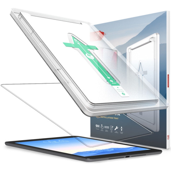 Rosso Tempered Glass - Αντιχαρακτικό Προστατευτικό Γυαλί Οθόνης Apple iPad 9.7" 2018 / 2017 / iPad Air / Air 2 2013 / 2014 - Clear (8719246398452)