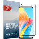 Rosso Tempered Glass - FullFace Αντιχαρακτικό Προστατευτικό Γυαλί Οθόνης Oppo A98 - Black (8719246401169)