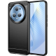 Techsuit Carbon Silicone - Θήκη Σιλικόνης Honor Magic5 Pro - Black (5949419064003)