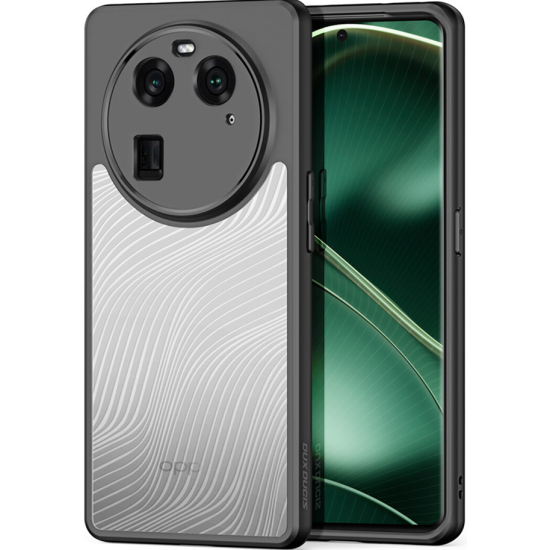 DuxDucis Aimo Series - Premium Ημιδιάφανη Σκληρή Θήκη - Oppo Find X6 - Black (6934913028889)