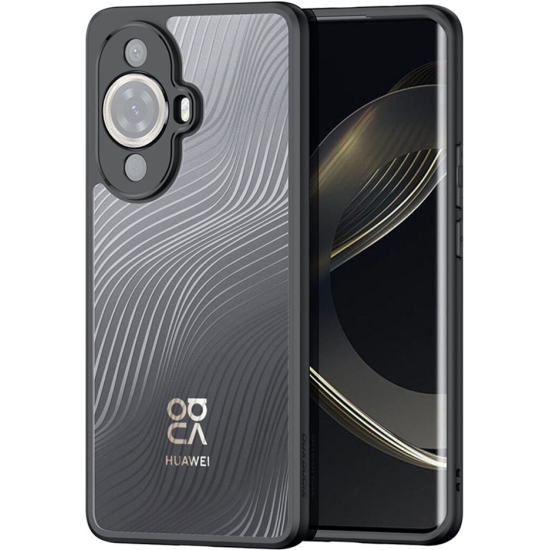 DuxDucis Aimo Series - Premium Ημιδιάφανη Σκληρή Θήκη - Huawei Nova 11 Pro / Nova 11 Ultra - Black (6934913026090)