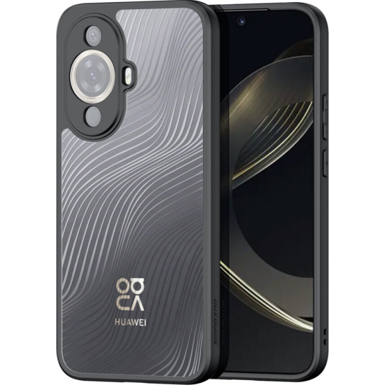 DuxDucis Aimo Series - Premium Ημιδιάφανη Σκληρή Θήκη - Huawei Nova 11 - Black (6934913026083)
