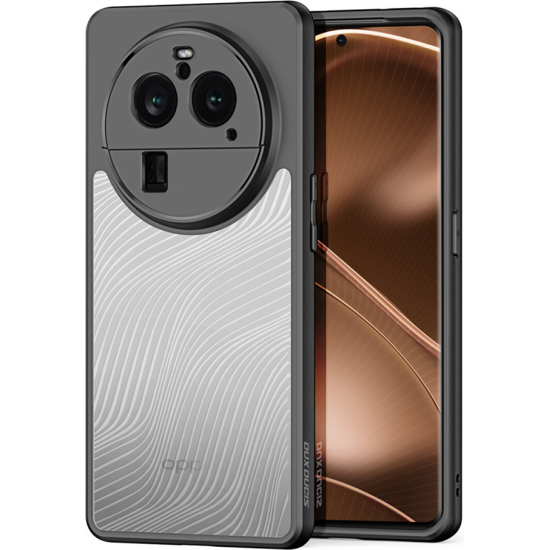 DuxDucis Aimo Series - Premium Ημιδιάφανη Σκληρή Θήκη - Oppo Find X6 Pro - Black (6934913028896)