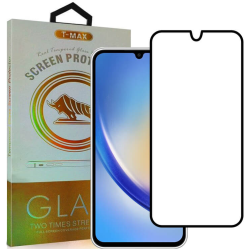 T-Max Premium 3D Tempered Glass Full Glue Fluid Despensing - Αντιχαρακτικό Γυαλί Οθόνης Samsung Galaxy A34 - Black (5206015070358)