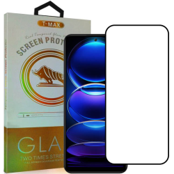 T-Max Premium 3D Tempered Glass Full Glue Fluid Despensing - Αντιχαρακτικό Γυαλί Οθόνης Xiaomi Redmi Note 12 4G - Black (5206015070419)
