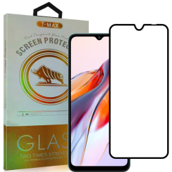 T-Max Premium 3D Tempered Glass Full Glue Fluid Despensing - Αντιχαρακτικό Γυαλί Οθόνης Xiaomi Redmi 12C - Black (5206015070488)