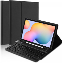 Buddi Zuna Keyboard Case - Θήκη με Υποδοχή για Γραφίδα και Πληκτρολόγιο Bluetooth - Samsung Galaxy Tab S6 Lite 10.4" 2024 - 2020 - Black (8719246386602)