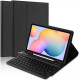 Buddi Zuna Keyboard Case - Θήκη με Υποδοχή για Γραφίδα και Πληκτρολόγιο Bluetooth - Samsung Galaxy Tab S6 Lite 10.4" 2024 - 2020 - Black (8719246386602)
