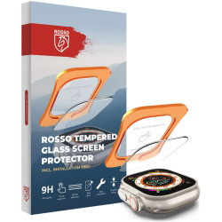 Rosso Tempered Glass - Αντιχαρακτικό Προστατευτικό Γυαλί Οθόνης Apple Watch Ultra 3 / Ultra 2 / Ultra 1 (49mm) (8719246398506)
