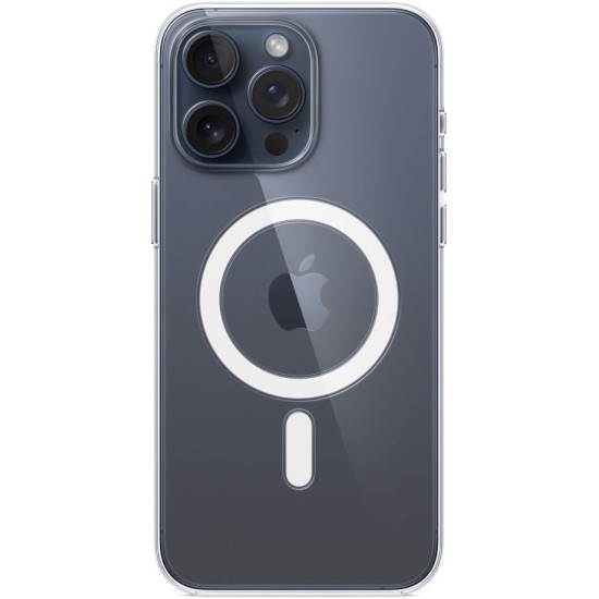 Θήκη Apple iPhone 15 Pro Max - Official Apple Clear Case Διάφανη με MagSafe - Clear (MT233ZM/A)