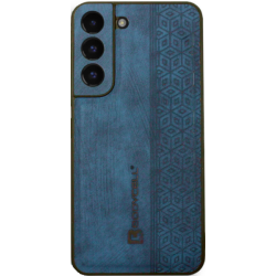 Bodycell Pattern Leather - Σκληρή Θήκη Samsung Galaxy S22 Plus 5G - Blue (5206015068775)