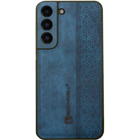 Bodycell Pattern Leather - Σκληρή Θήκη Samsung Galaxy S22 Plus 5G - Blue (5206015068775)