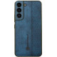 Bodycell Pattern Leather - Σκληρή Θήκη Samsung Galaxy S21 FE 5G - Blue (5206015068737)