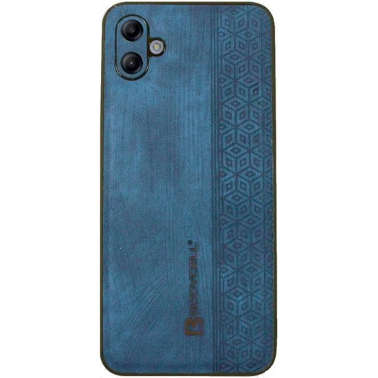 Bodycell Pattern Leather - Σκληρή Θήκη Samsung Galaxy A04e - Blue (5206015068652)