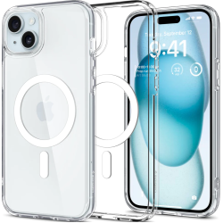 Spigen Ultra Hybrid MagFit - Θήκη MagSafe Apple iPhone 15 - White (ACS06802)