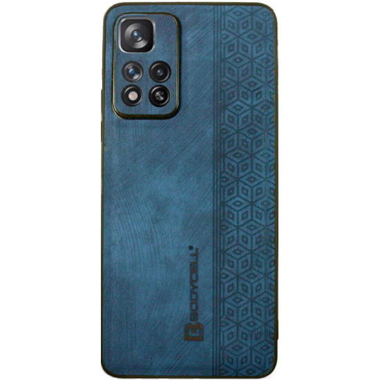 Bodycell Pattern Leather - Σκληρή Θήκη Xiaomi Redmi Note 11 Pro Plus 5G - Blue (5206015068850)