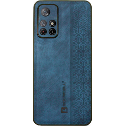 Bodycell Pattern Leather - Σκληρή Θήκη Xiaomi Poco M4 Pro 5G / Redmi Note 11S 5G / Redmi Note 11T 5G - Blue (5206015068898)