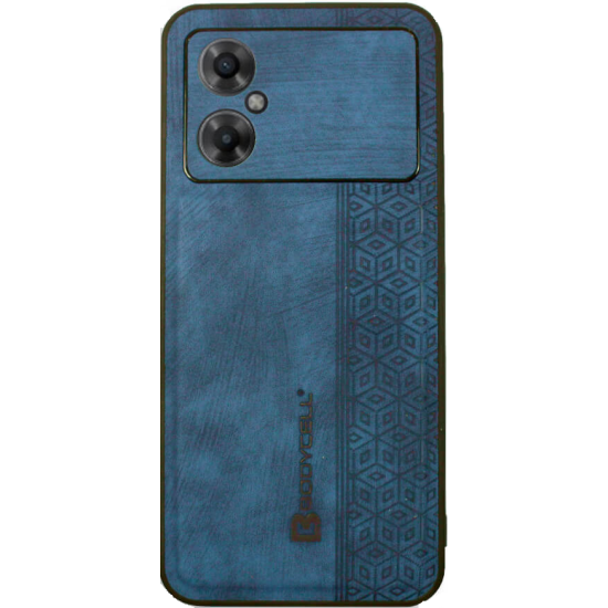 Bodycell Pattern Leather - Σκληρή Θήκη Xiaomi Poco M4 5G - Blue (5206015068911)